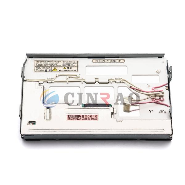 Quality Toshiba TFD70W23A TFT LCD Screen / Car GPS Auto TFT LCD Display Module for sale