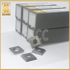 China ISO9001 Tungsten Carbide Insert Cutter 94.0HRA Light Cutting Abandon wholesale