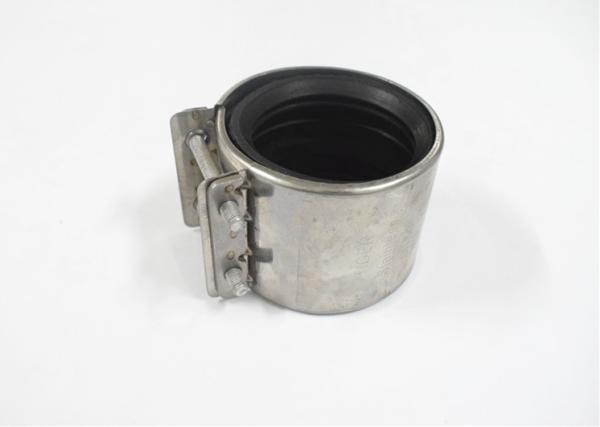 Quality Tensile Strength Stainless Steel Band Clamps , Type A - Hoop Strip Industrial Pipe Clamps for sale
