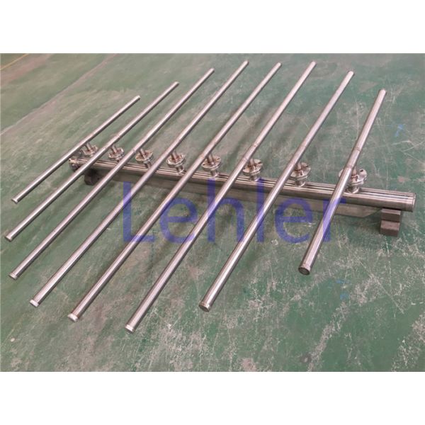 Stainless Steel Wedge Wire Laterals For Ion Exchange ISO Certification