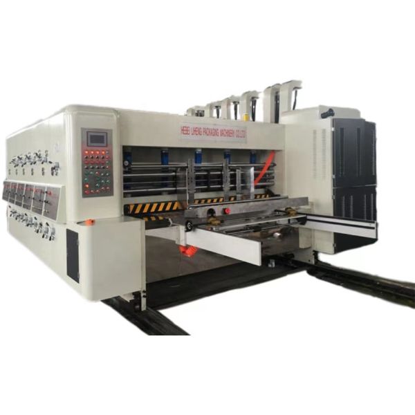 Flexo Printing Die-Cut Machine for Fruit Box Printing on Corrugated Cardboard Sheet