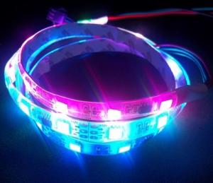 China DMX controller digital led strip 48leds/m with WS2811 IC on sale