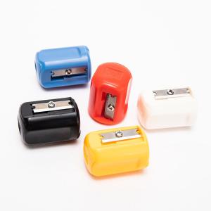 Fancy 1 Hole Pencil Sharpener With Lid School Kids