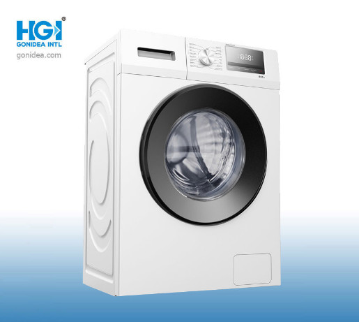 LED Display Black Door Front Loading Laundry Washing Machine 7kg G Series