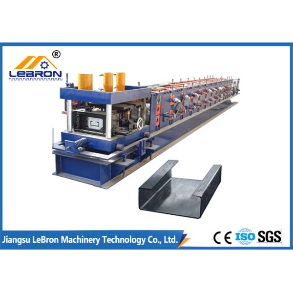 High Speed C Z Purlin Roll Forming Machine CNC Control 10-15m/min Production Speed
