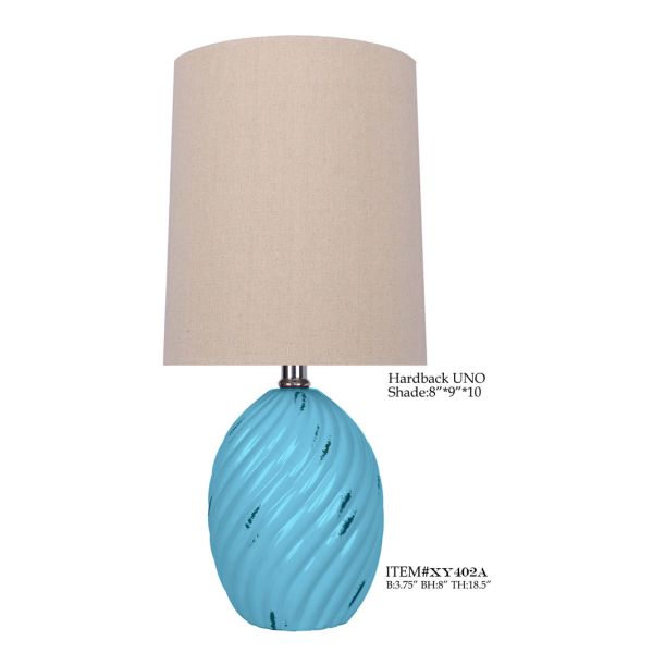 Antique E26 E27 Drum 18.5" Brushed Brass Table Lamps For Living Room