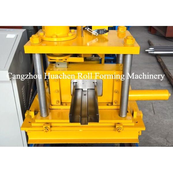 Single Chain Transmission 7.5Kw Door Frame Rolling Forming Machine , Galvanized Frame Panel