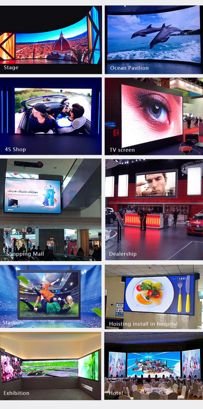 REISS HD Small Pixel Pitch Full Color P1.667 Indoor LED Display for Meeting Room