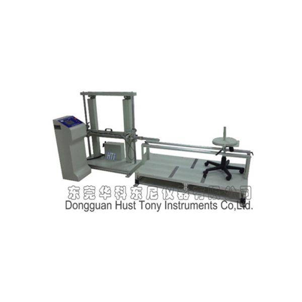 CE Furniture Testing Machines , Chair Testing Equipment For Chair Base Caster Durability Testing