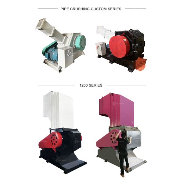 High Productivity Blade Crusher for Scrap Plastic Bottles and Copper Wire Crushing