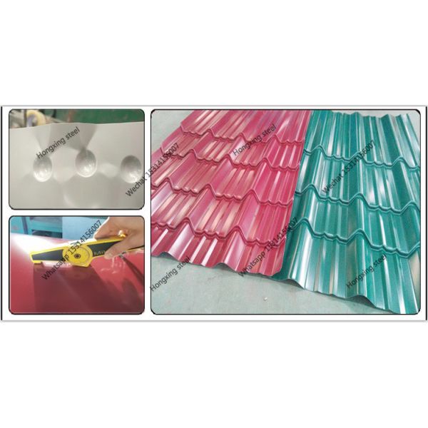 Prepainted galvanized steel 0.4x925mm / Full Hard Dark grey Ral 7011 PPGL coil