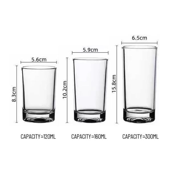 Wholesale Pricing Bulk Premium Glass Water Cups - Custom Logo, Food-Grade, Leak-Proof, FDA-Certified