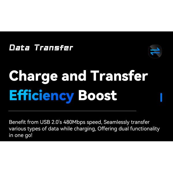 Aluminum Alloy Data Charging Cable USB C To USB A 100W 7A ESSAGER ES-X45 Series