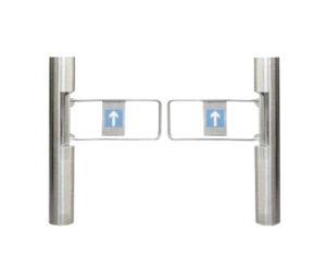 China Entrance Turnstile Security Gates Access Control With RFID Card Reader wholesale