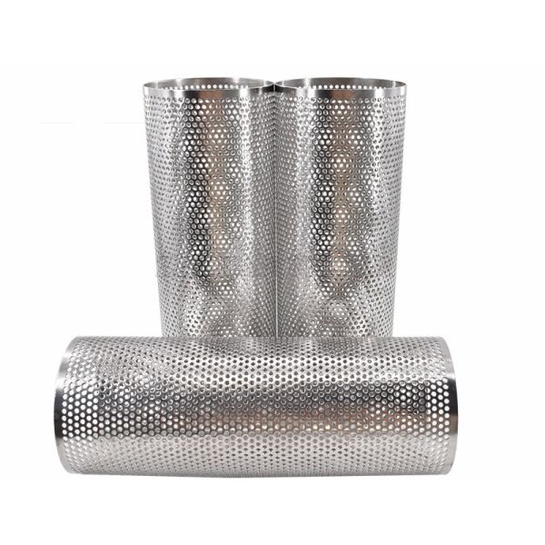 SUS304 50mm Length 98% Water Strainer Filter Basket For Filtration