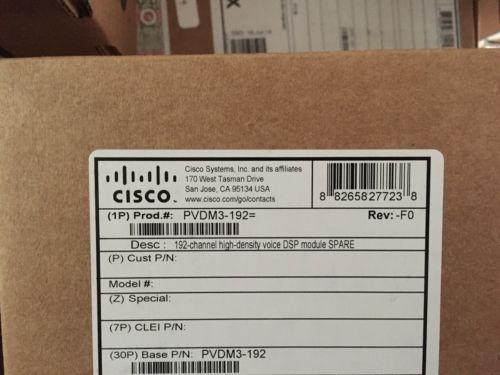 Quality PVDM3-192 Cisco Router Modules 192-Channel High Density Voice DSP Module for sale