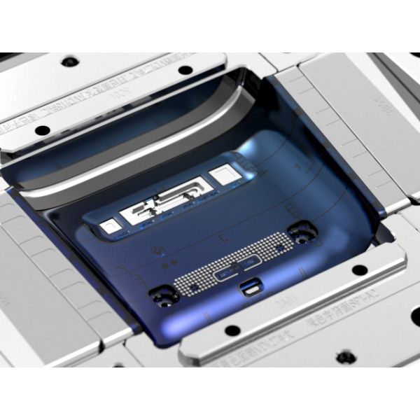 OEM / ODM Transparent Router Bottom Housing (1*1) Injection Mould Maker No.23892-C