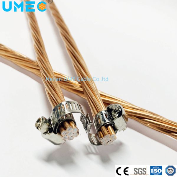 High Quality Copper Clad Steel Wire Cable Raw Material for Coaxial Cable Sheiding CCS