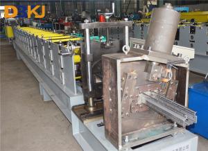 China Hydraulic Cutting 2.5mm Chain Driven Upright Rack Roll Forming Machine wholesale