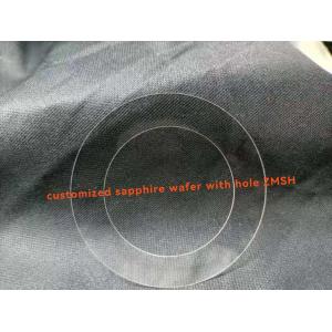 China Inner Hexagon Dia 76.2mm Polish Sapphire Optical Windows wholesale