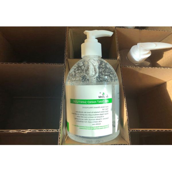 Alcohol Based Hand Sanitizer 75% Alcohol Gel 500ml Disinfectant