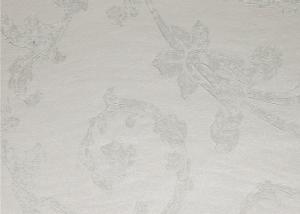 China Gold and Gray floral removable wallpaper , modern art wallpaper home design wholesale