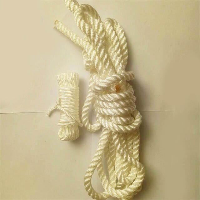 High Strength UV Resistant Chemical Resistant Polyester Rope for Marine and Industrial Use