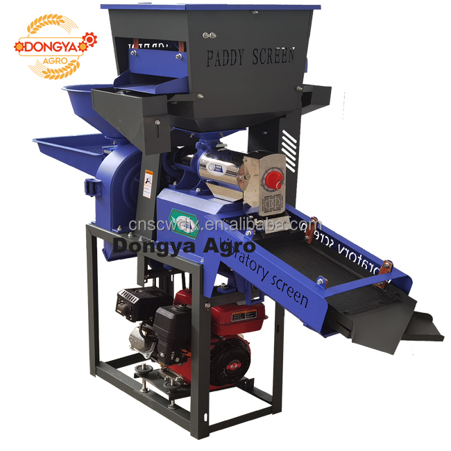 yifeng AGRO 4 in 1 Stainless Rice Mill Machine With Gasoline Engine