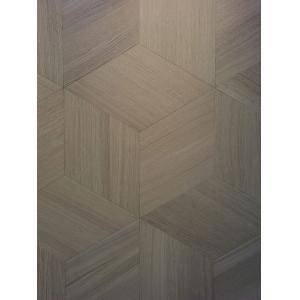 Prime Grade Hexagon Natural Oak Parquet Flooring Straight Grain