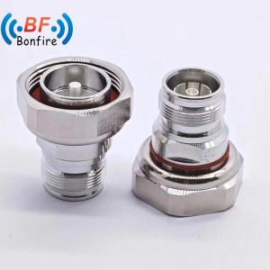 China Low Pim RF Connector -160dbc DC-4GHz 4.3/10 Male to N Female RF Adaptor for Materials wholesale