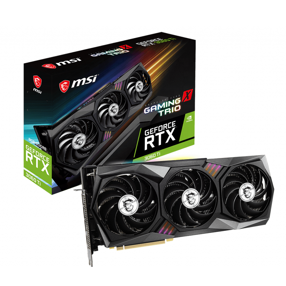 Mining MSI GTX 3060Ti GPU Graphic Card Gaming X Trio 8GB For ETH ZEC Zcash XMR Cryptonight