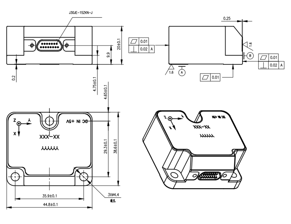 Replace STIM3009 Axis IMU Sensor MEMS With Temp Sensor