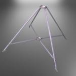 Guyed Push Up 12M Mast Pole Telescoping Antenna Mast