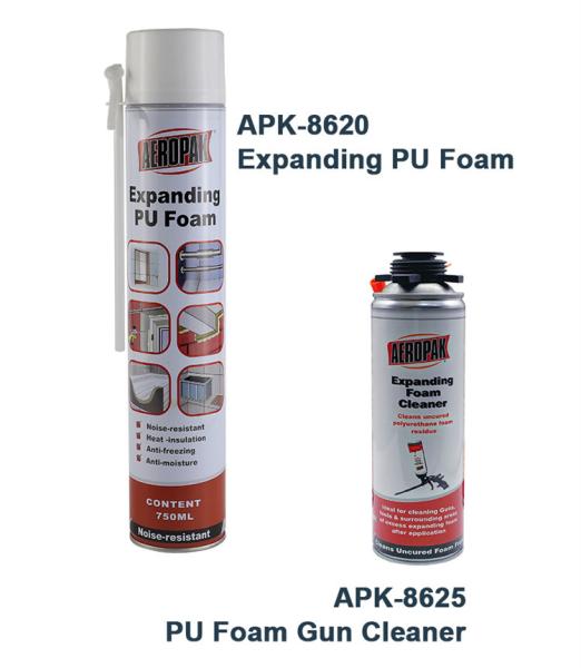 Quality 750ml Polyurethane Spray Foam Insulation Fire Proof Expanding for sale