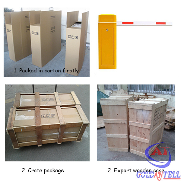 Highroad High Reactin Speed Boom Barrier Gate With 1 - 6 Meter Length For Intelligent Parking System